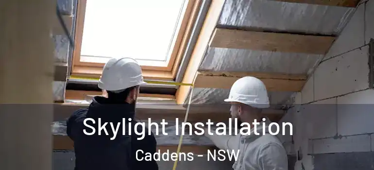Skylight Installation Caddens - NSW