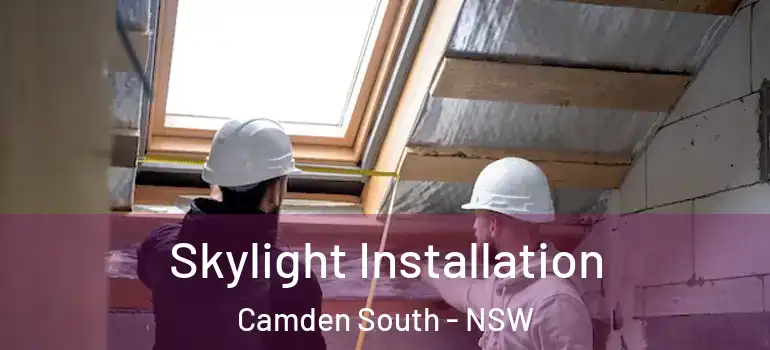 Skylight Installation Camden South - NSW