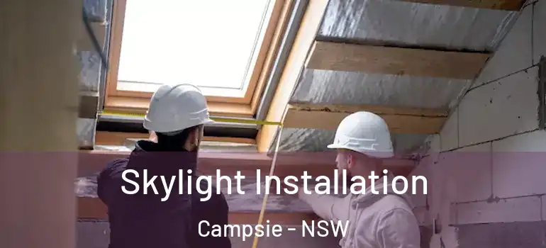 Skylight Installation Campsie - NSW