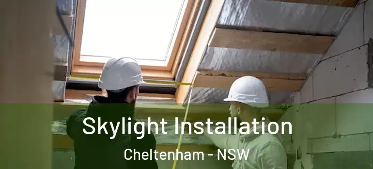 Skylight Installation Cheltenham - NSW