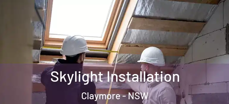 Skylight Installation Claymore - NSW
