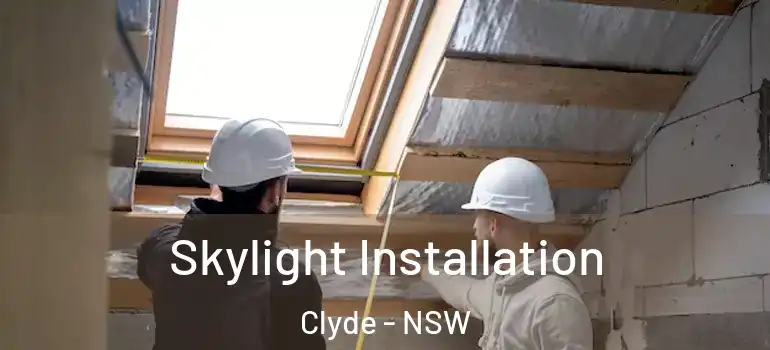 Skylight Installation Clyde - NSW