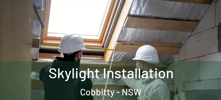 Skylight Installation Cobbitty - NSW