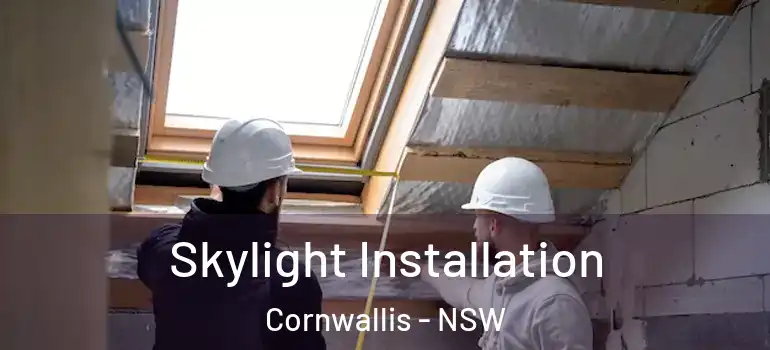 Skylight Installation Cornwallis - NSW