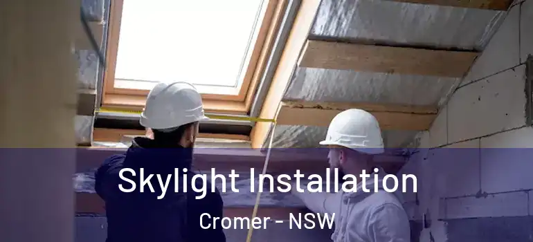 Skylight Installation Cromer - NSW