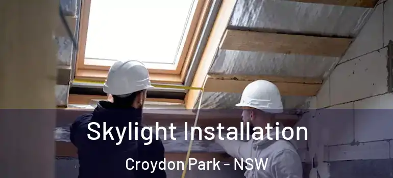 Skylight Installation Croydon Park - NSW