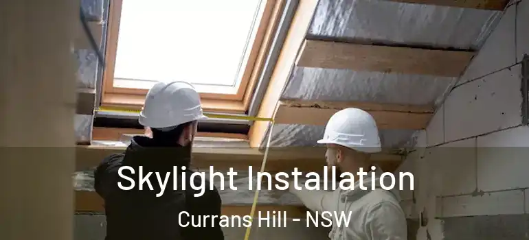 Skylight Installation Currans Hill - NSW