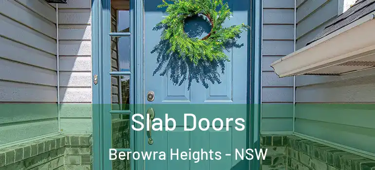  Slab Doors Berowra Heights - NSW