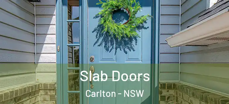 Slab Doors Carlton - NSW