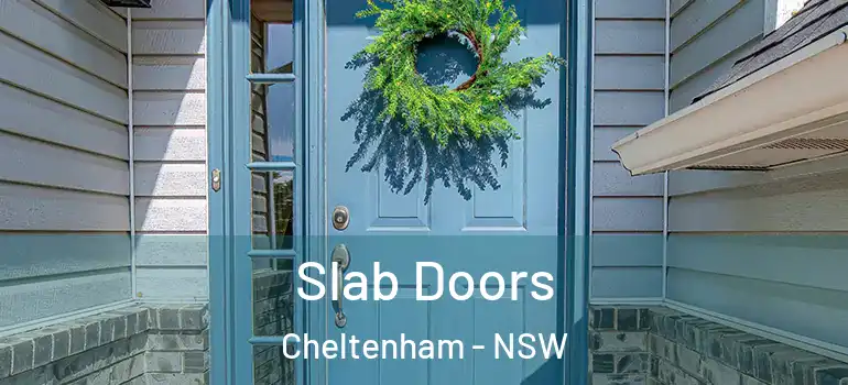  Slab Doors Cheltenham - NSW
