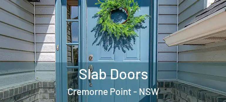  Slab Doors Cremorne Point - NSW