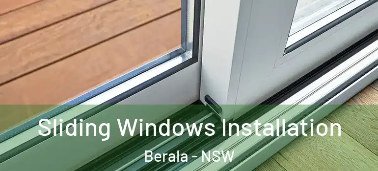 Sliding Windows Installation Berala - NSW