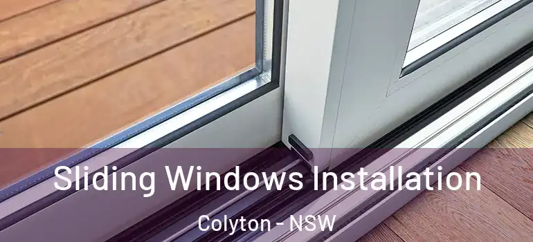  Sliding Windows Installation Colyton - NSW