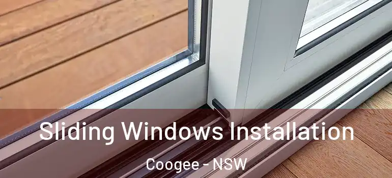 Sliding Windows Installation Coogee - NSW