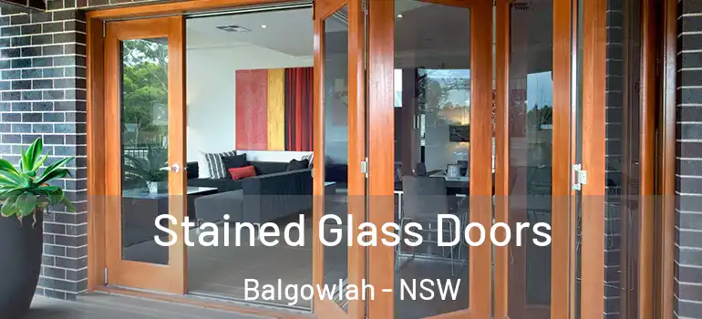 Stained Glass Doors Balgowlah - NSW