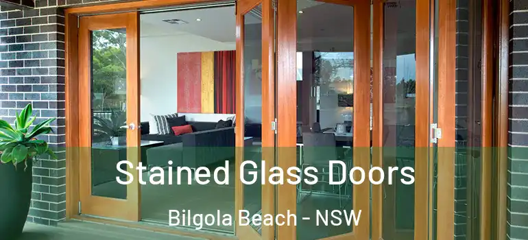 Stained Glass Doors Bilgola Beach - NSW