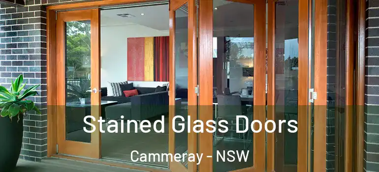 Stained Glass Doors Cammeray - NSW
