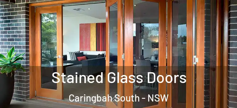 Stained Glass Doors Caringbah South - NSW