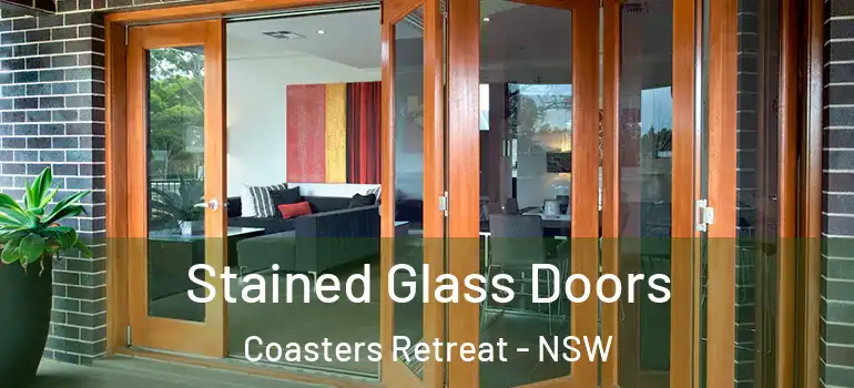 Stained Glass Doors Coasters Retreat - NSW