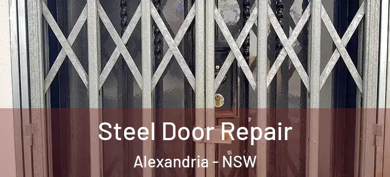 Steel Door Repair Alexandria - NSW