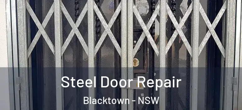 Steel Door Repair Blacktown - NSW