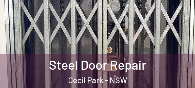Steel Door Repair Cecil Park - NSW