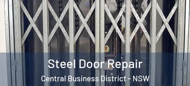 Steel Door Repair Central Business District - NSW