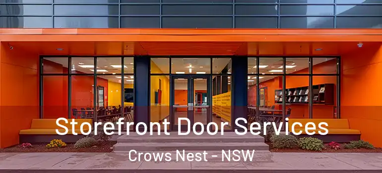  Storefront Door Services Crows Nest - NSW