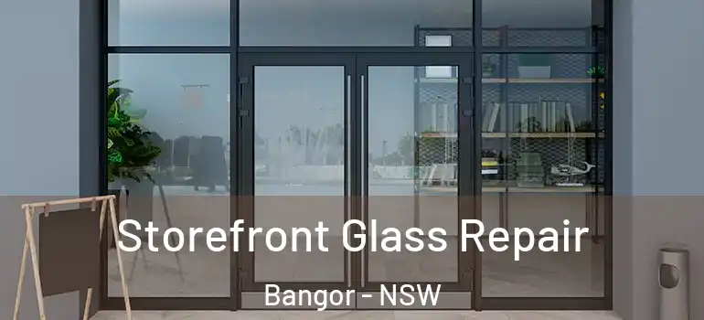 Storefront Glass Repair Bangor - NSW