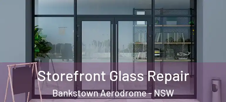 Storefront Glass Repair Bankstown Aerodrome - NSW