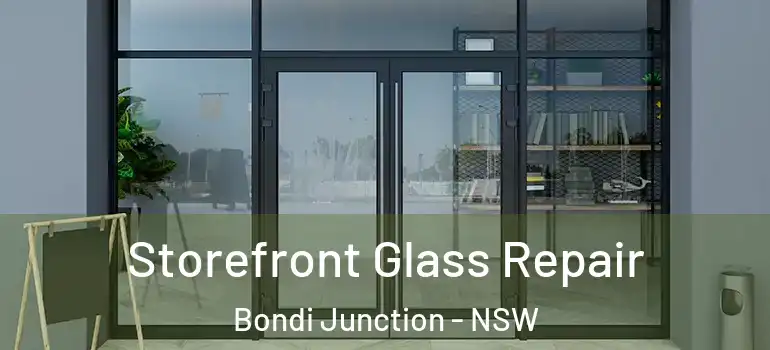 Storefront Glass Repair Bondi Junction - NSW