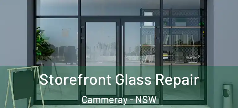 Storefront Glass Repair Cammeray - NSW