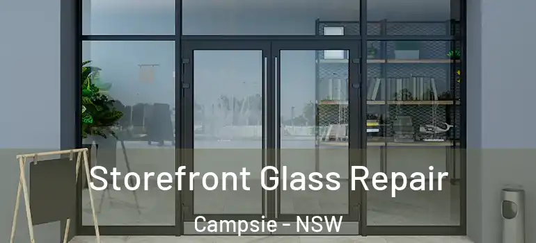  Storefront Glass Repair Campsie - NSW