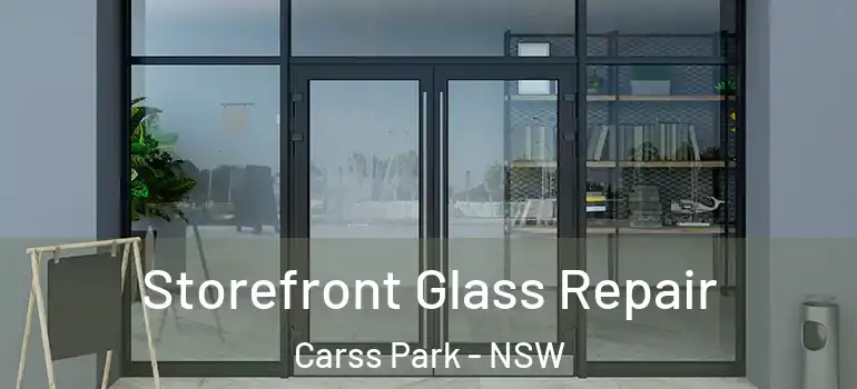 Storefront Glass Repair Carss Park - NSW