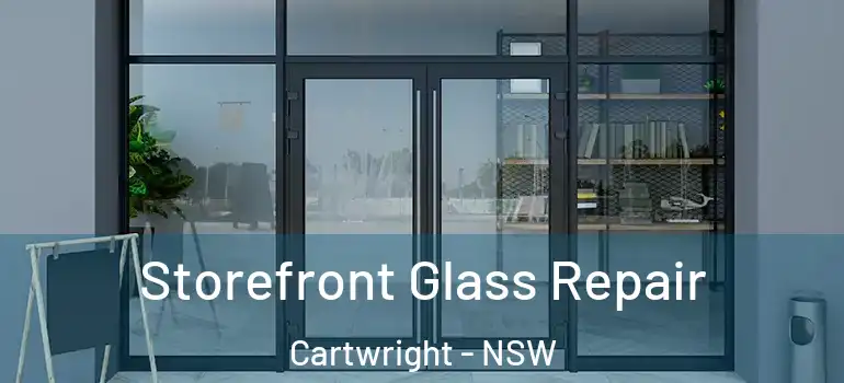  Storefront Glass Repair Cartwright - NSW