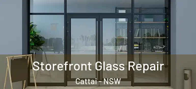 Storefront Glass Repair Cattai - NSW