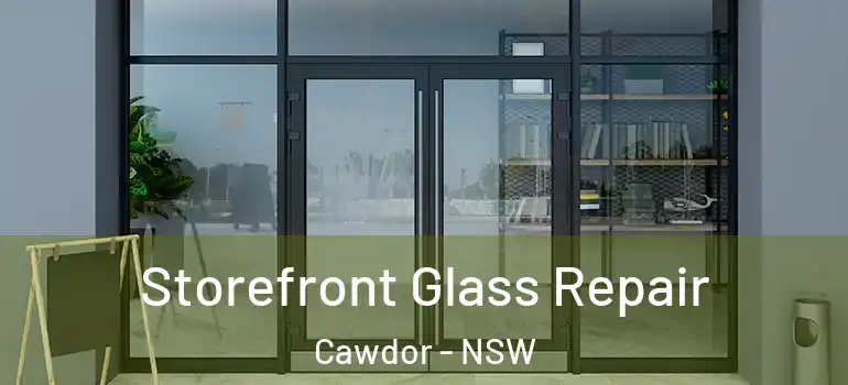  Storefront Glass Repair Cawdor - NSW