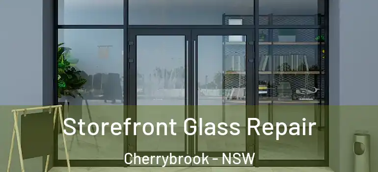  Storefront Glass Repair Cherrybrook - NSW