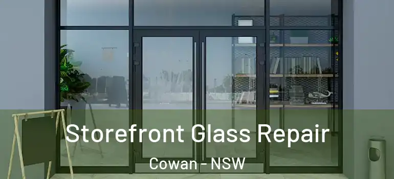 Storefront Glass Repair Cowan - NSW