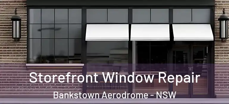 Storefront Window Repair Bankstown Aerodrome - NSW