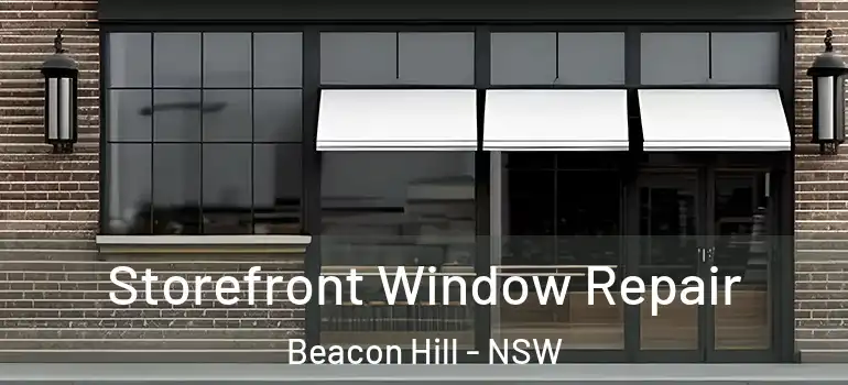  Storefront Window Repair Beacon Hill - NSW