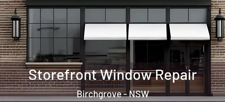 Storefront Window Repair Birchgrove - NSW