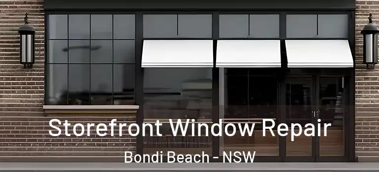 Storefront Window Repair Bondi Beach - NSW