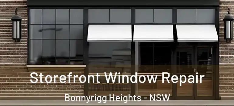 Storefront Window Repair Bonnyrigg Heights - NSW