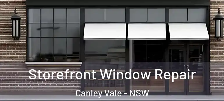 Storefront Window Repair Canley Vale - NSW