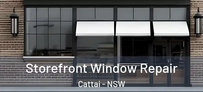 Storefront Window Repair Cattai - NSW