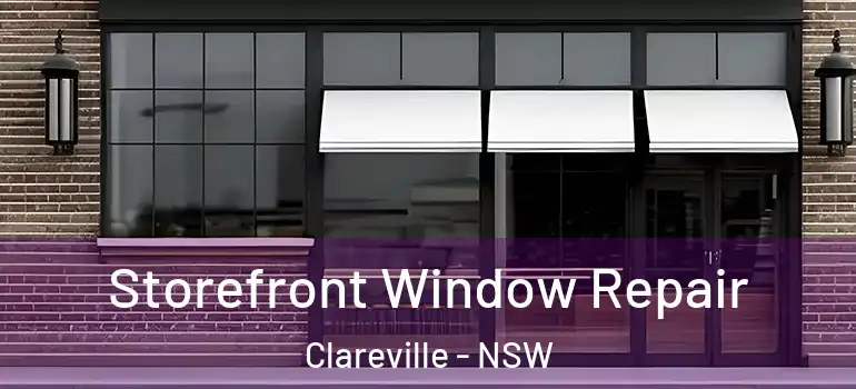 Storefront Window Repair Clareville - NSW