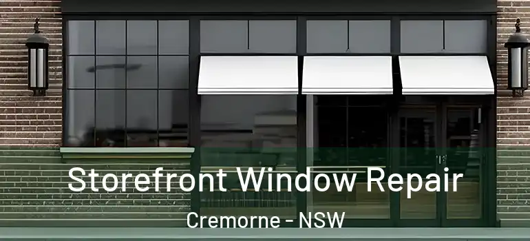  Storefront Window Repair Cremorne - NSW