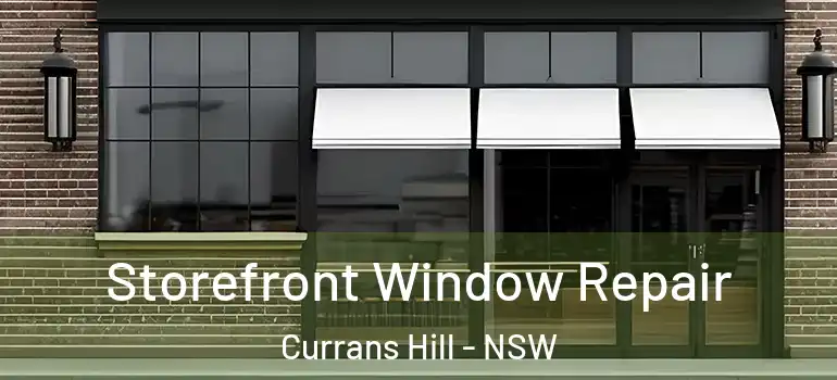  Storefront Window Repair Currans Hill - NSW