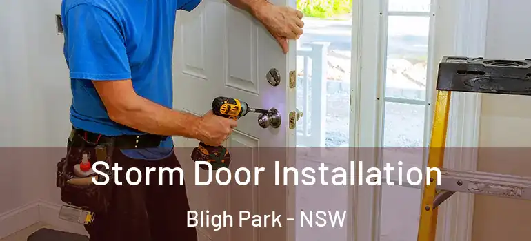 Storm Door Installation Bligh Park - NSW